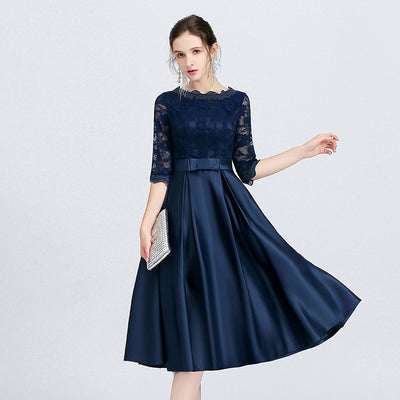 Versatile Casual Mid Length Evening Dress For Women by Glamytek
