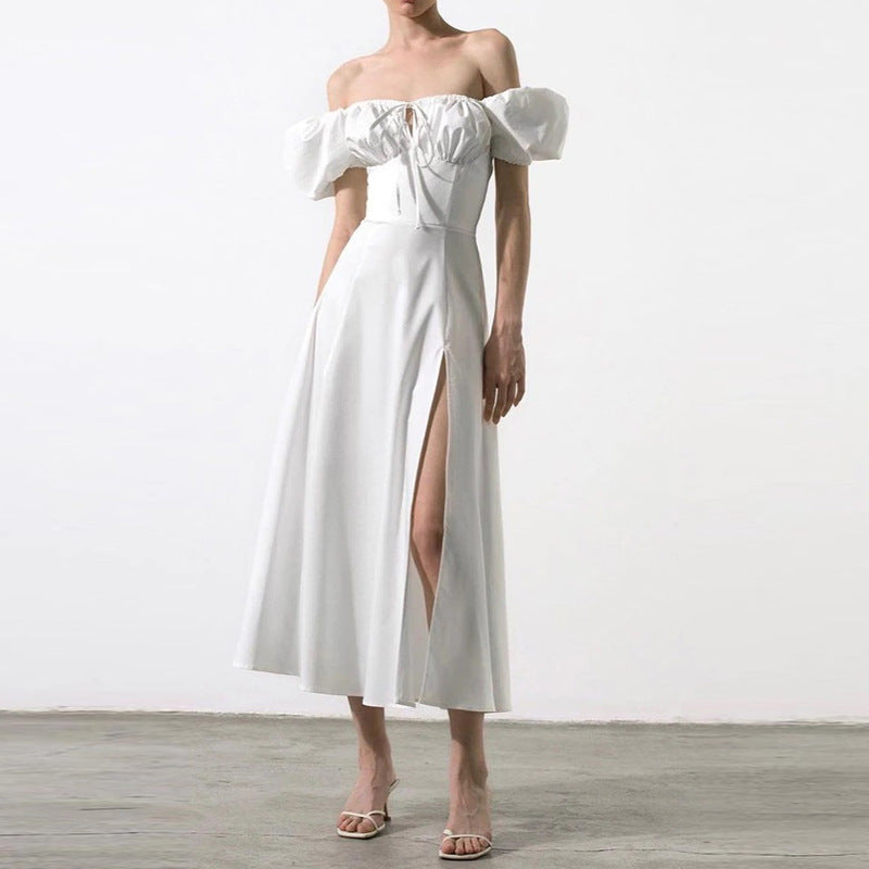 One-shoulder dress
