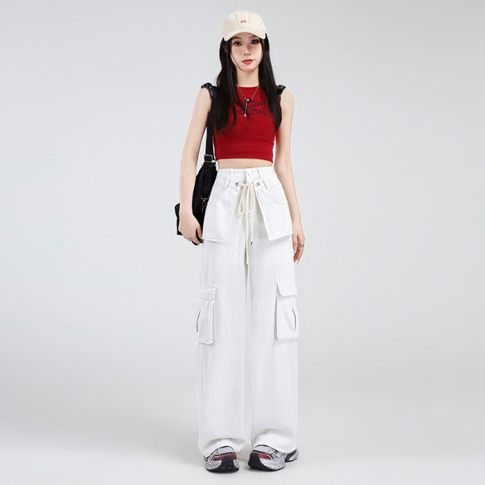 Lemon Yellow Overalls Jeans For Women by Glamytek