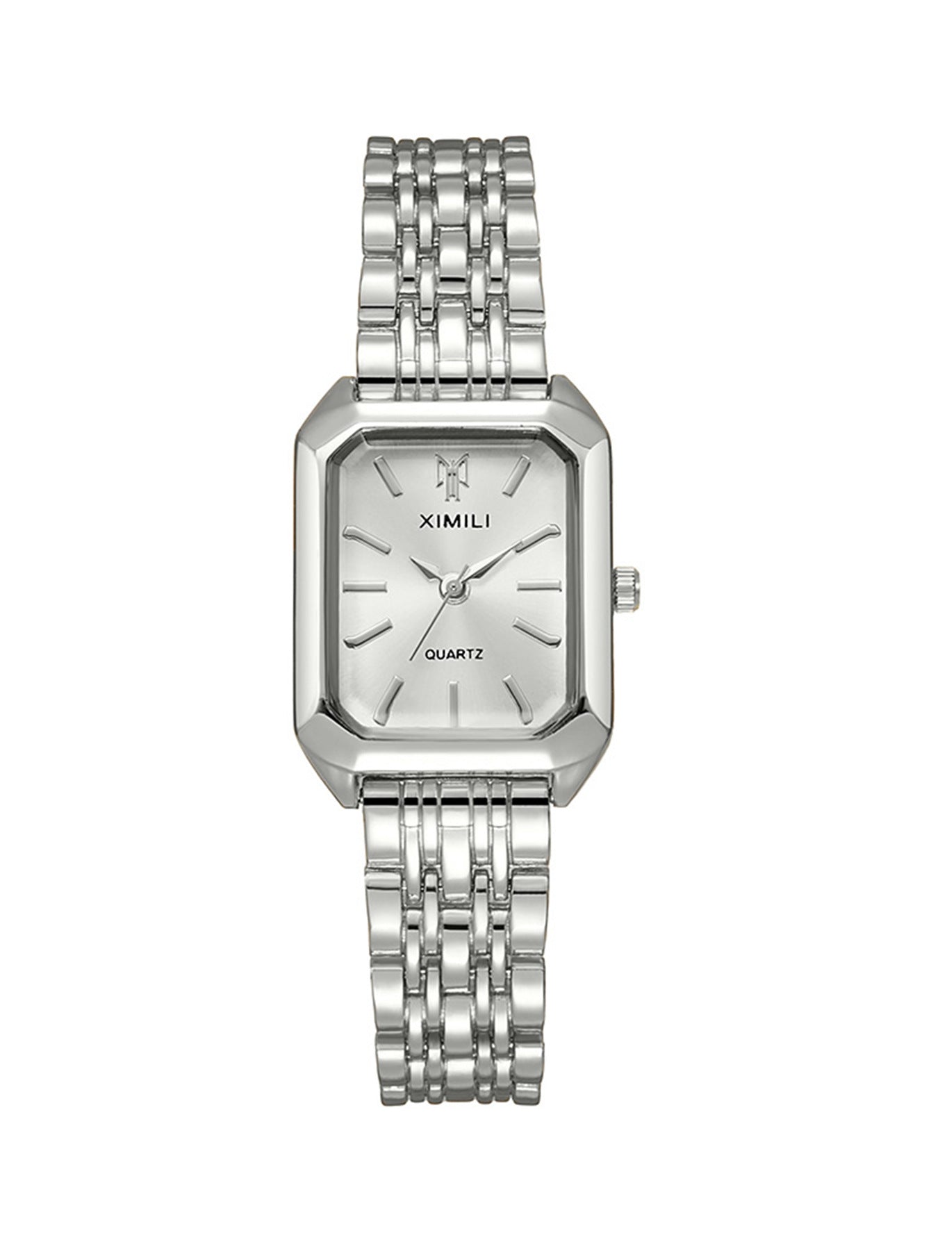 Ladies Quartz Watch with Steel Band by Glamytek