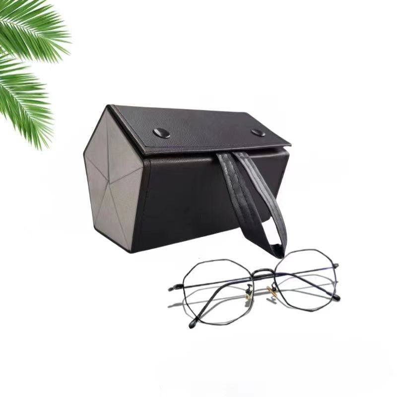 Glasses storage box with multiple compartments
