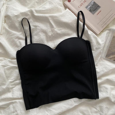 Women's silk sports bra top by Glamytek