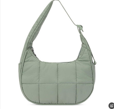 Ladies' small down bag single-shoulder bag by Glamytek