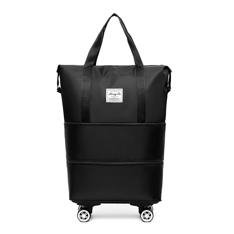 Folding handle bag
