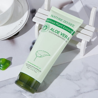 Aloe Vera Exfoliating Gel Exfoliating Scrub by Glamytek