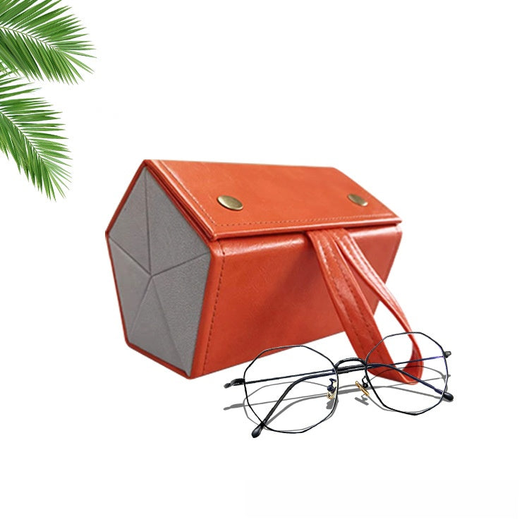 Glasses storage box with multiple compartments