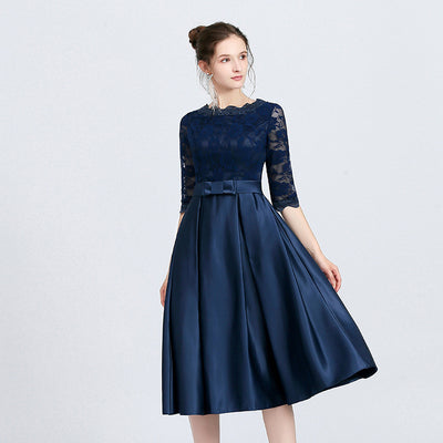 Versatile Casual Mid Length Evening Dress For Women by Glamytek