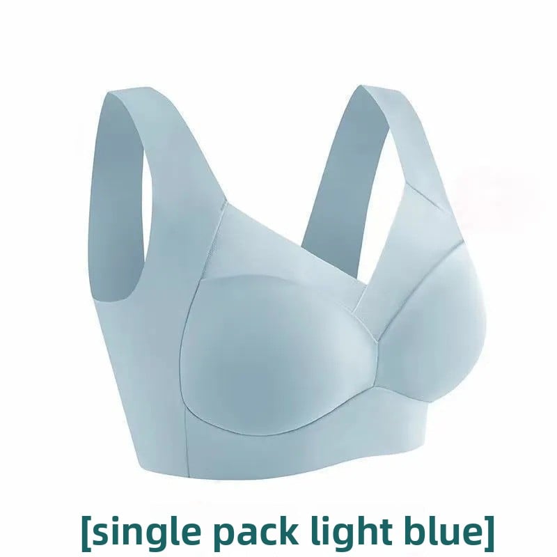 Plus Size Seamless Push-up Sports Bra for Women
