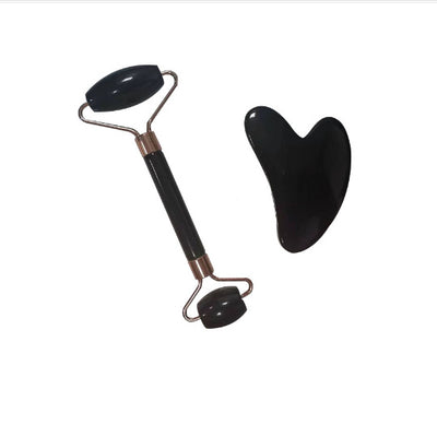 Face Lift Up Wrinkle Remover Gua Sha Stone For Face Massage Gua Sha Scraper by Glamytek