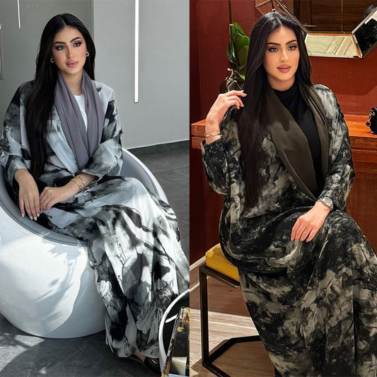 Fashionable cardigan robe