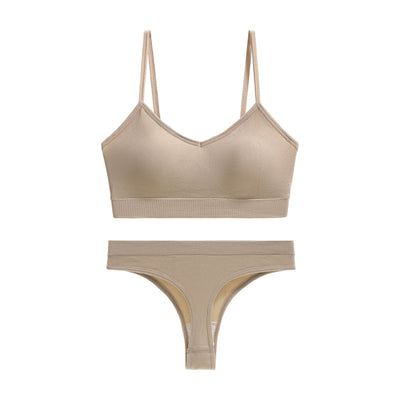 A bra set without underwire by Glamytek