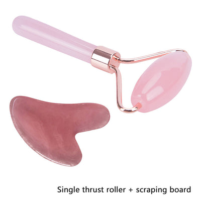Face Lift Up Wrinkle Remover Gua Sha Stone For Face Massage Gua Sha Scraper by Glamytek