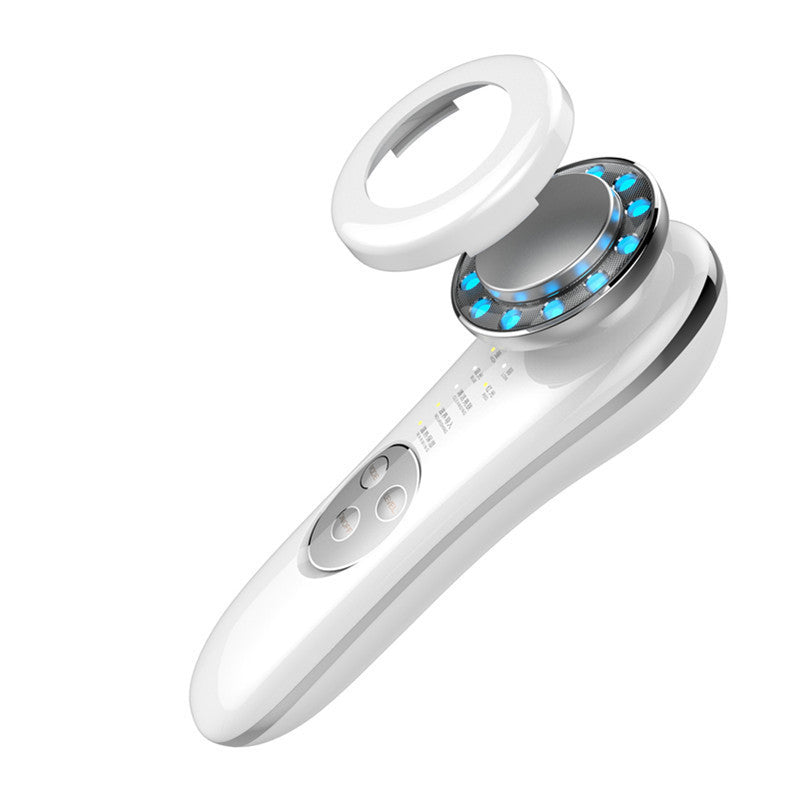 Facial Massager Skin Care Tools 7 In 1 Face Lifting Machine Galvanic Facial Machine Face Tightening Machine For Skin High Frequency Facial Machine by Glamytek