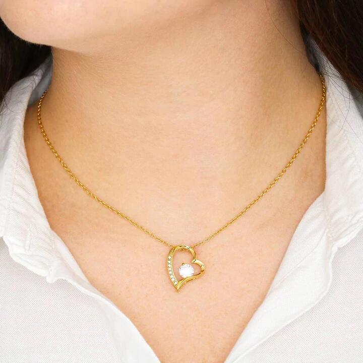 zircon pendant necklace
