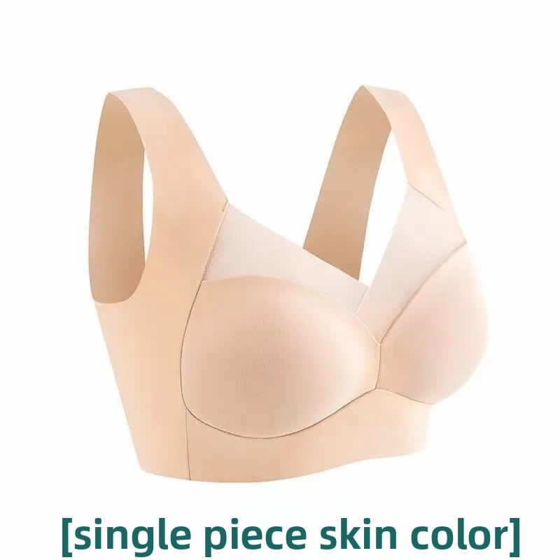 Plus Size Seamless Push-up Sports Bra for Women