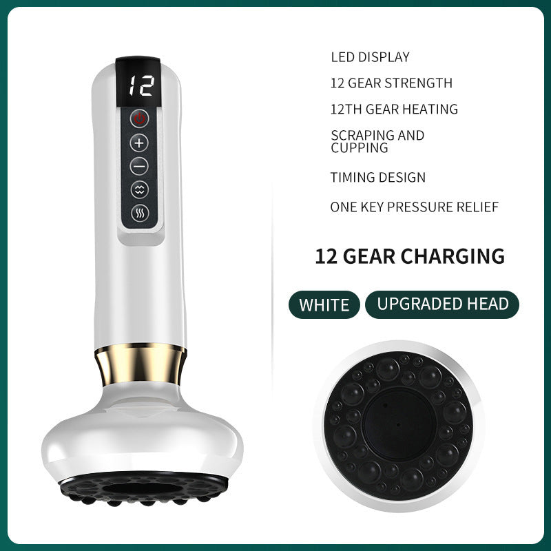Electric Gua Sha Scraping Massager Home Health Care by Glamytek