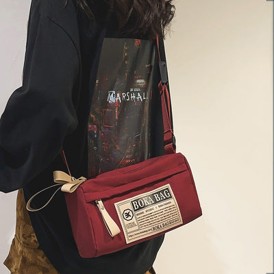 Small Square Cross body Bag by Glamytek