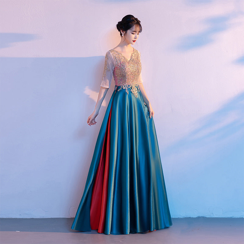 Choir conductor evening dress