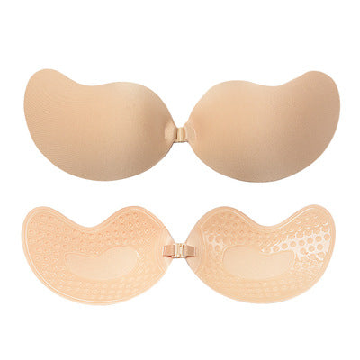 Bio-Glue Mango Silicone Bra Wedding Dress Push-Up Invisible Chest Sticker Non-Slip Strapless Underwear Invisible Breast Sticker for Women