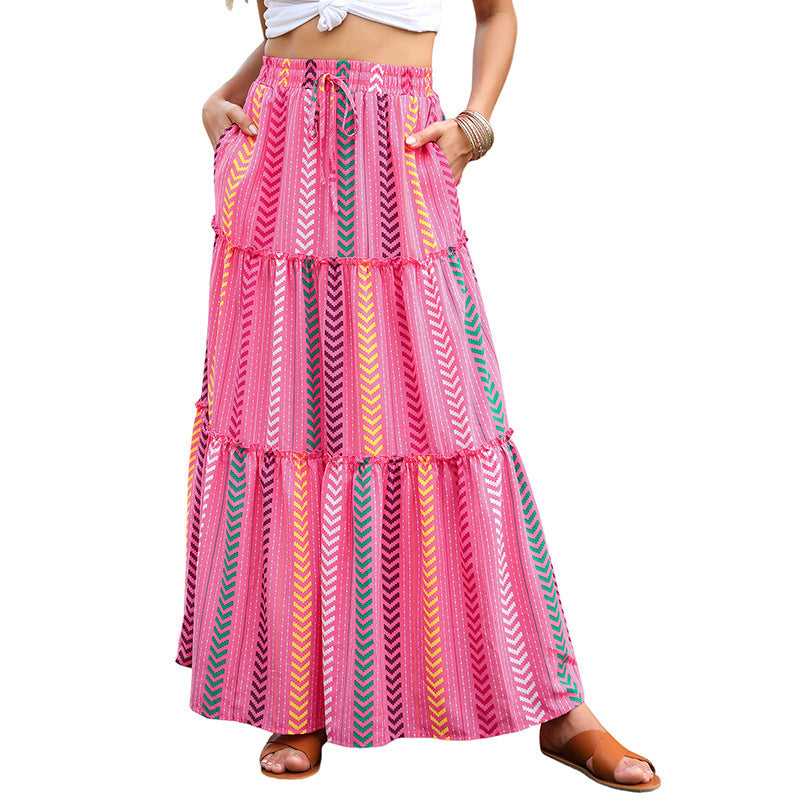 Loose Casual High Waist Dress For Women by Glamytek