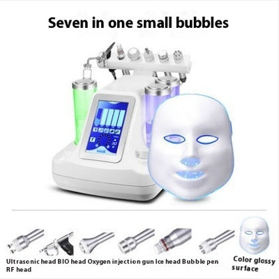 Beauty Instrument Cleaner Face Oxygen Injection Skin Spray Beauty Salon Mesotherapy Color Light Mask Beauty Instrument by Glamytek