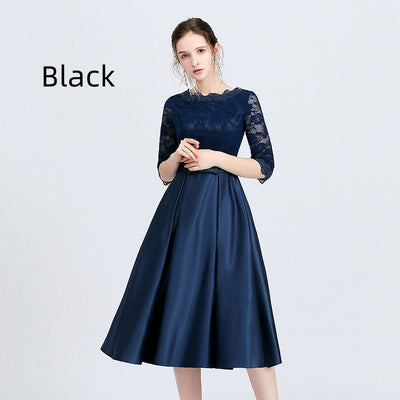 Versatile Casual Mid Length Evening Dress For Women by Glamytek