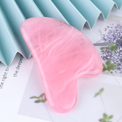 Green Phoenix Jade Gua Sha Massage Board Face Care by Glamytek