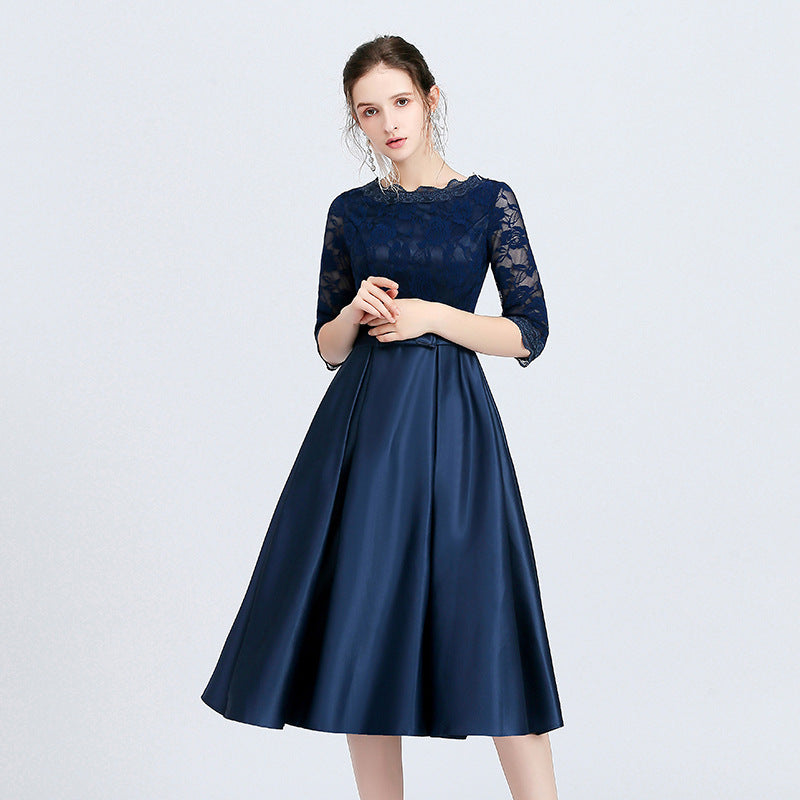 Versatile Casual Mid Length Evening Dress For Women by Glamytek