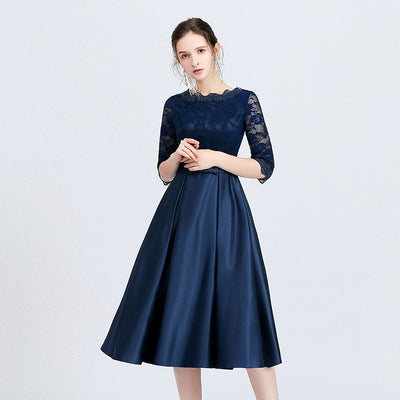 Versatile Casual Mid Length Evening Dress For Women by Glamytek