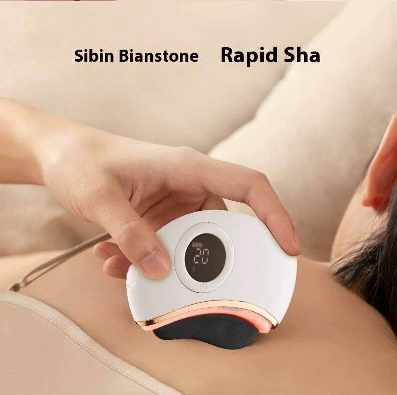 Smart Electric Gua Sha Scraping Massager Home Facial by Glamytek