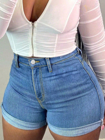 women denim shorts