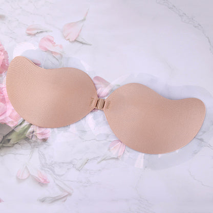 Bio-Glue Mango Silicone Bra Wedding Dress Push-Up Invisible Chest Sticker Non-Slip Strapless Underwear Invisible Breast Sticker for Women