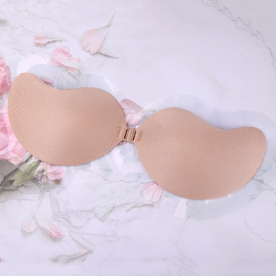 Bio-Glue Mango Silicone Bra Wedding Dress Push-Up Invisible Chest Sticker Non-Slip Strapless Underwear Invisible Breast Sticker for Women by Glamytek