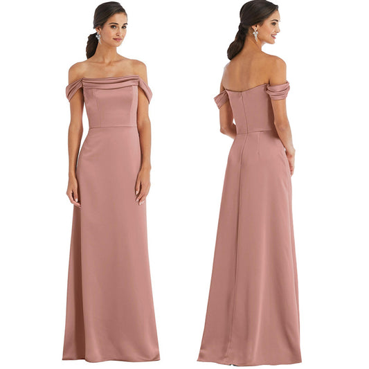 Bridesmaid Dress Dress Summer Satin Haute