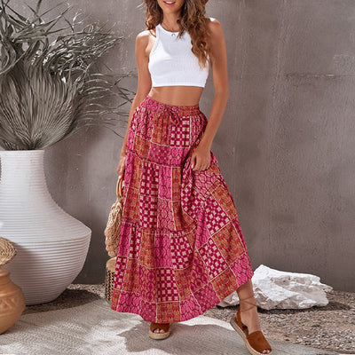 Loose Casual High Waist Dress For Women by Glamytek