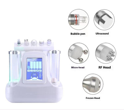 Beauty Instrument Cleaner Face Oxygen Injection Skin Spray Beauty Salon Mesotherapy Color Light Mask Beauty Instrument by Glamytek