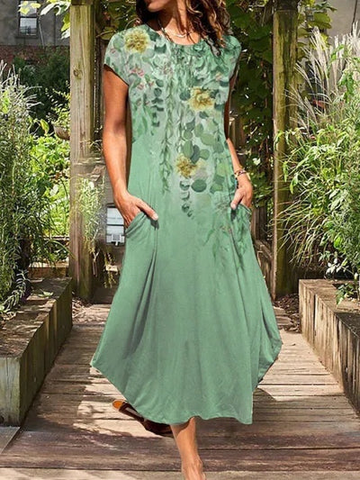 Comfortable Casual Loose Sleeveless Dress For Women by Glamytek
