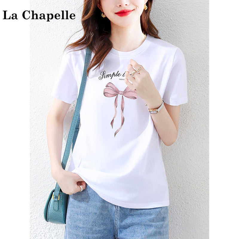 Pure cotton long-sleeved short-sleeved t-shirt for women by Glamytek