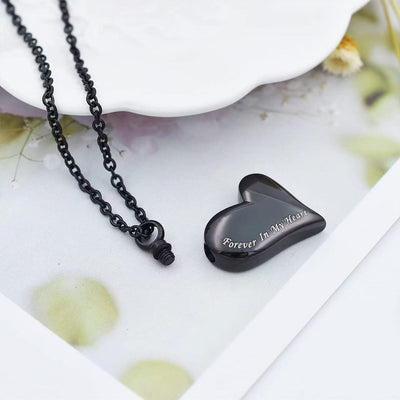 Personalized Heart-shaped Stainless Steel Pendant Necklace