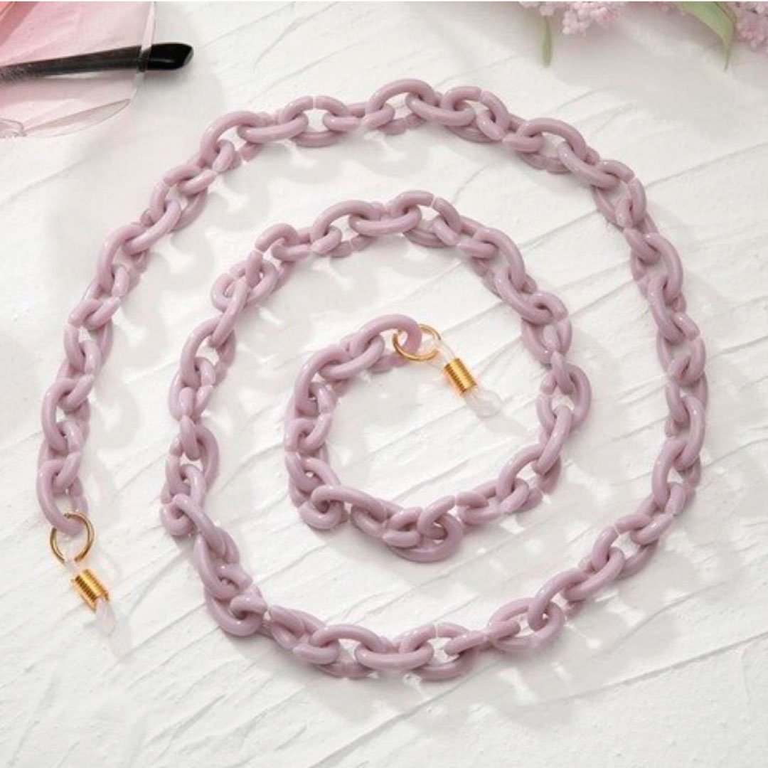 Bond Glasses & Mask Chain by Glamytek