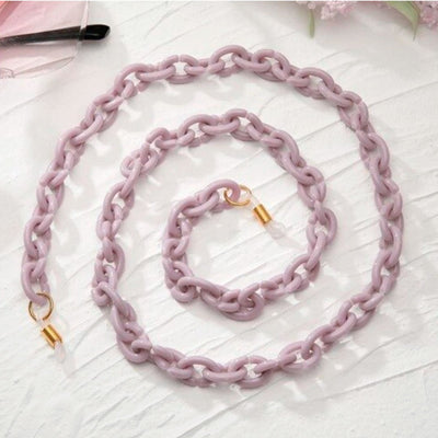 Bond Glasses & Mask Chain by Glamytek