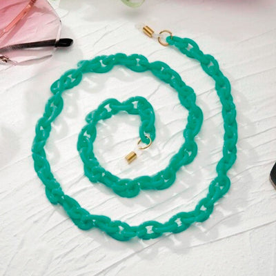Bond Glasses & Mask Chain by Glamytek