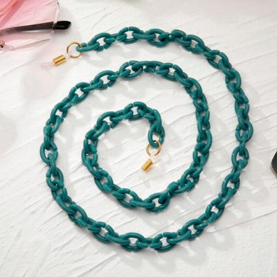 Bond Glasses & Mask Chain by Glamytek