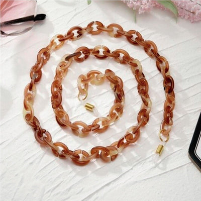 Bond Glasses & Mask Chain by Glamytek