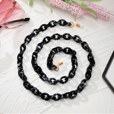 Bond Glasses & Mask Chain by Glamytek