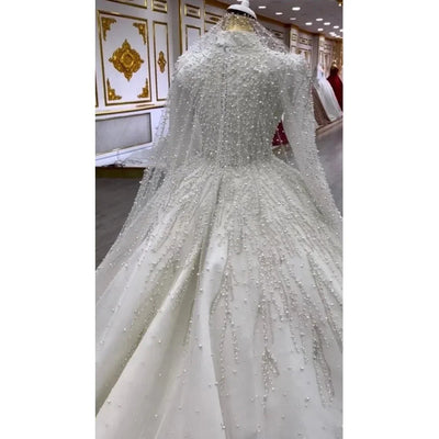 Bride Owner Wedding Dress Trailing Wedding Pettiskirt by Glamytek