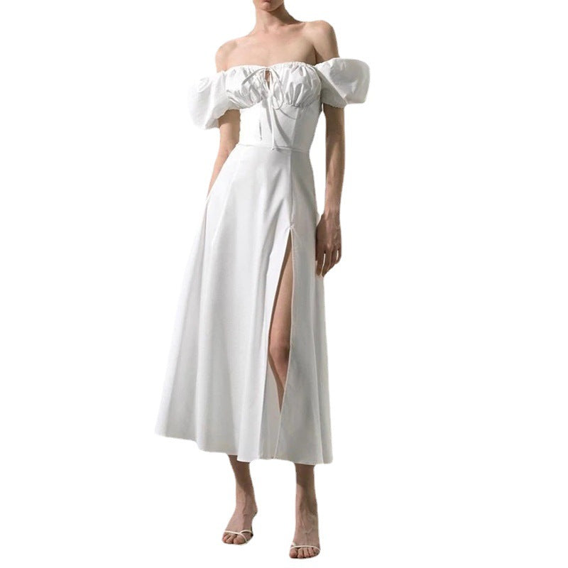 One-shoulder dress