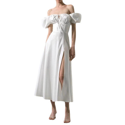 One-shoulder dress