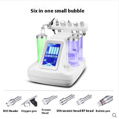Beauty Instrument Cleaner Face Oxygen Injection Skin Spray Beauty Salon Mesotherapy Color Light Mask Beauty Instrument by Glamytek