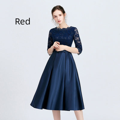 Versatile Casual Mid Length Evening Dress For Women by Glamytek